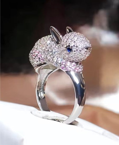 Jungle Tree Rabbit Rings