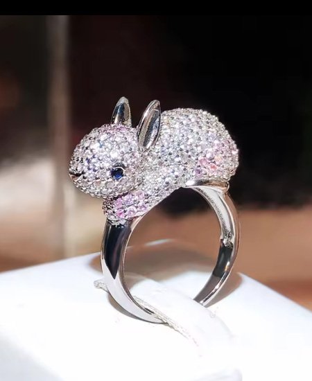 Jungle Tree Rabbit Rings