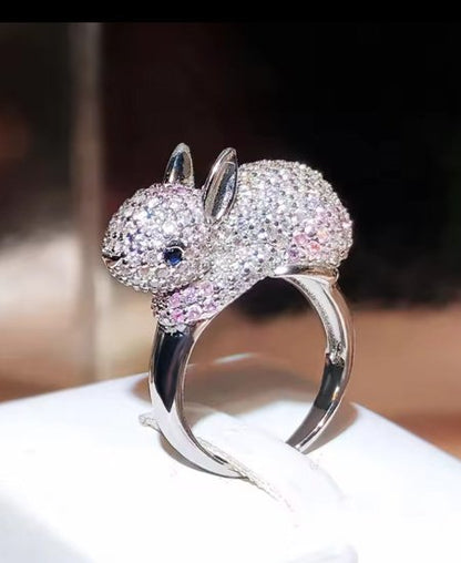 Jungle Tree Rabbit Rings