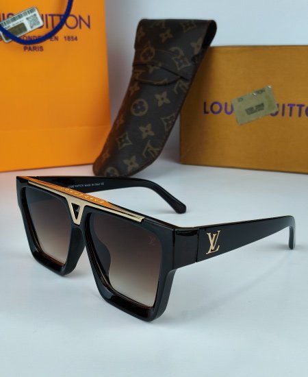 1.1 Louis V Evidence Sunglasses Glossy Brown
