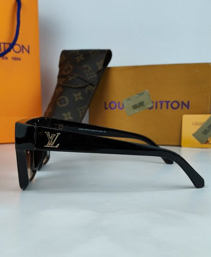 1.1 Louis V Evidence Sunglasses Glossy Brown