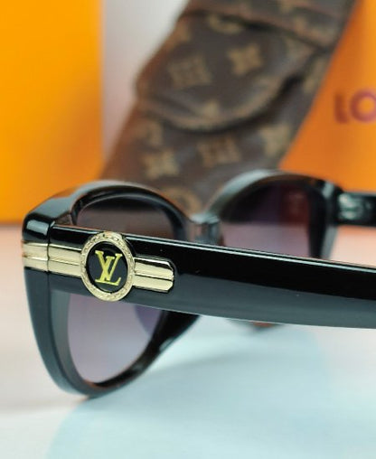 LV Ladies Black Sunglasses