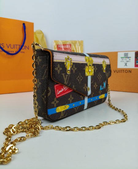 LV Ladies Hand Carry 3Pc Brown