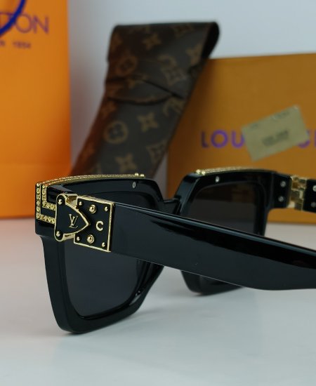 LV Millionaire Sunglasses Glossy Black