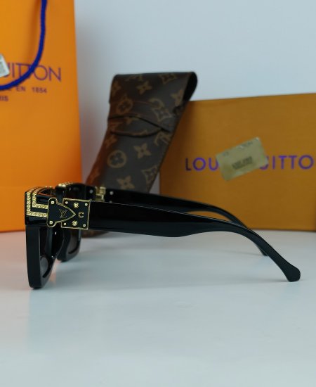 LV Millionaire Sunglasses Glossy Black