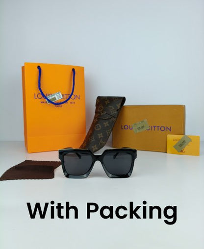 LV Millionaire Sunglasses Glossy Black