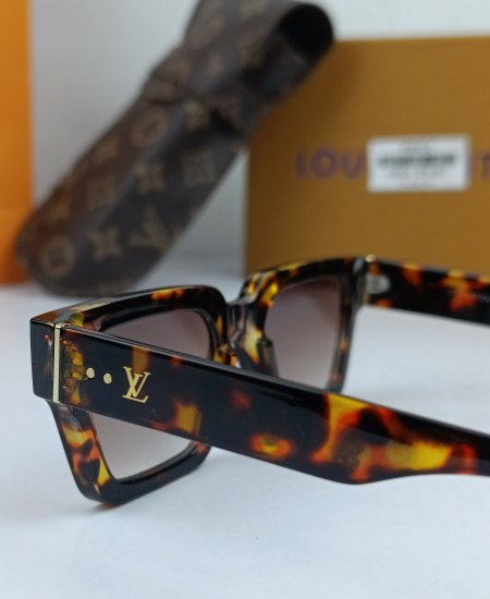 LV Monogram Square Cheeta Sunglasses