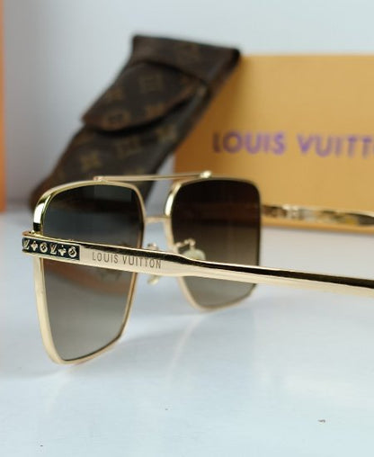 LV Sunglasses Golden Square LV67