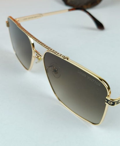 LV Sunglasses Golden Square LV67