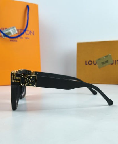 LV Millionaire Sunglasses Mate Black