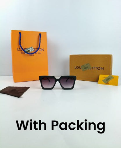 LV Millionaire Sunglasses Mate Black