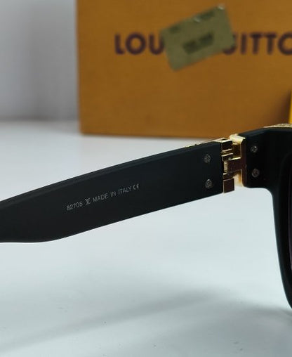 LV Millionaire Sunglasses Glossy Black