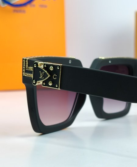 LV Millionaire Sunglasses Mate Black