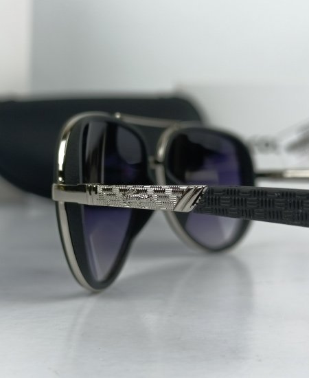 Lacoste Aviator Sunglasses Silver Lac024