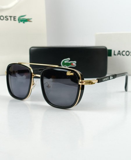 Lacoste Golden Black Sunglasses Lac132
