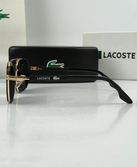 Lacoste Golden Black Sunglasses Lac132