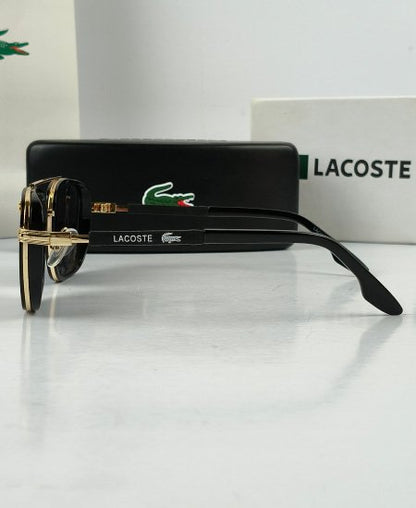 Lacoste Golden Black Sunglasses Lac132