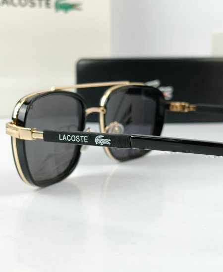 Lacoste Golden Black Sunglasses Lac132