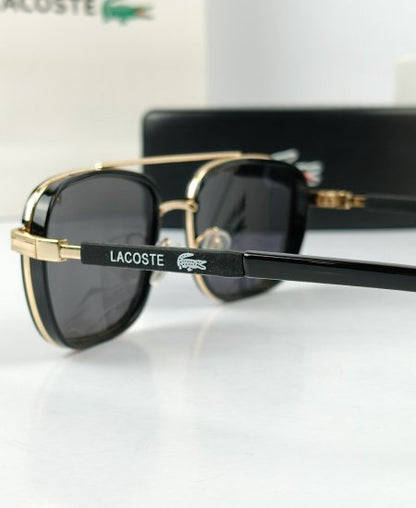 Lacoste Golden Black Sunglasses Lac132