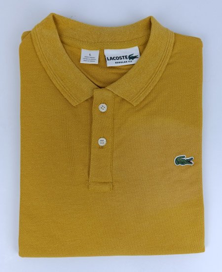 Lacoste Polo Shirt Mustard