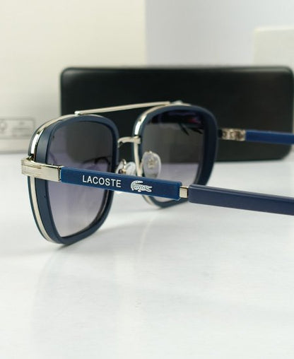 Lacoste Silver Blue Sunglasses Lac130