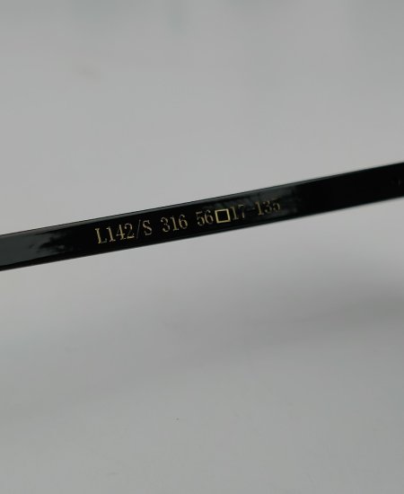 Lacoste Sunglasses Aviator Black Lac102