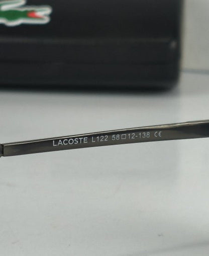 Lacoste Sunglasses Black Aviator Lac071