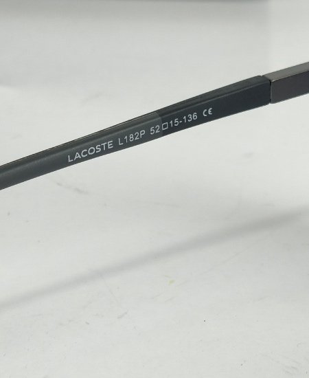 Lacoste Sunglasses Black Sami-Aviator Lac073