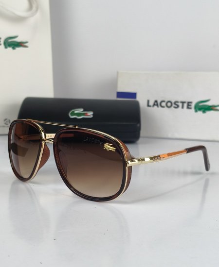 Lacoste Sunglasses Golden Brown Lac075