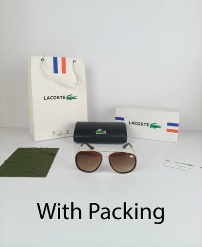 Lacoste Sunglasses Golden Brown Lac075