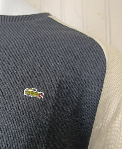 Lacoste Sweatshirts Black Beige