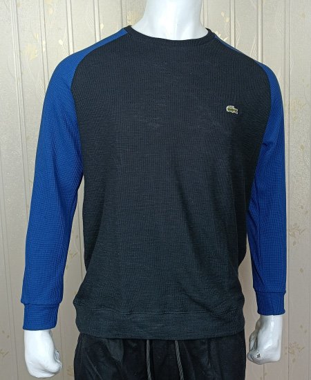 Lacoste Sweatshirts Black Blue