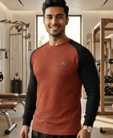 Lacoste Sweatshirts Coffee Black