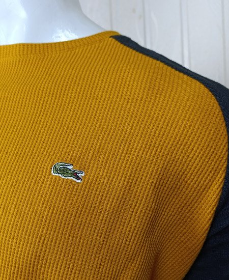 Lacoste Sweatshirts Mustard Black