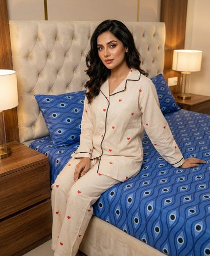 Little Hearts Night Suit Zara Women's