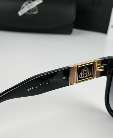 Maybach Black Sunglasses May51