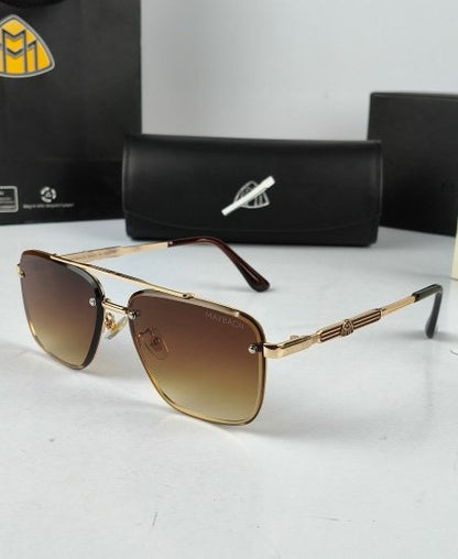 Maybach Sunglasses Golden Brown May12