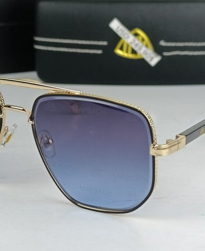 Maybach Sunglasses Golden May32