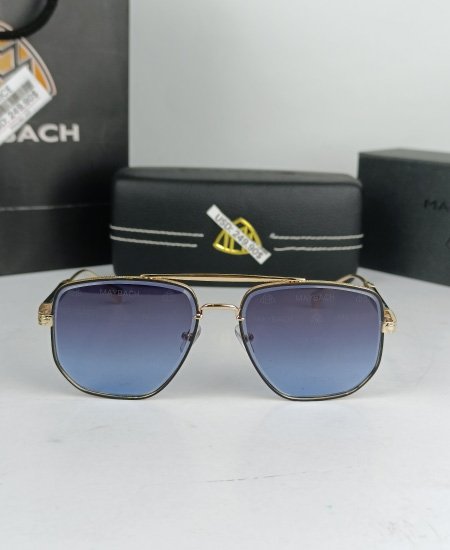 Maybach Sunglasses Golden May32