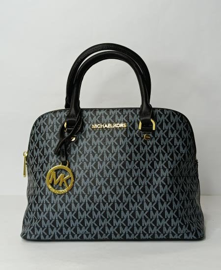 Mchl Krs handbags Black and Gray Handbag