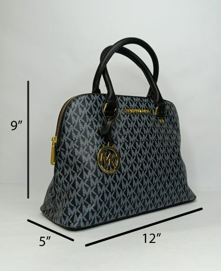 Mchl Krs handbags Black and Gray Handbag