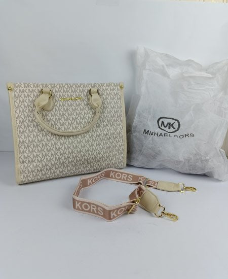 Michael Kors Tote Handbags Off-White
