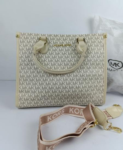 Michael Kors Tote Handbags Off-White
