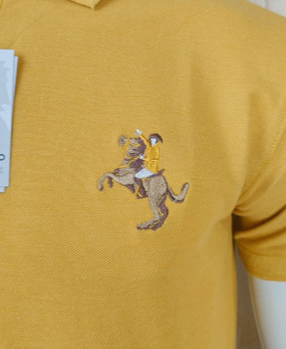 Napoleon Giordano Polo Shirt Mustard