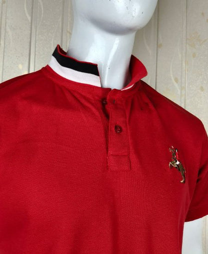 Napoleon Giordano Polo Shirt Red