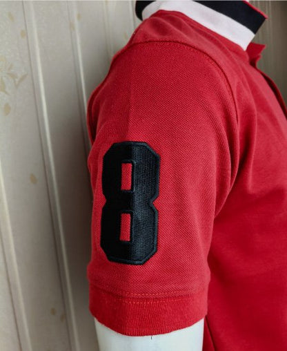 Napoleon Giordano Polo Shirt Red