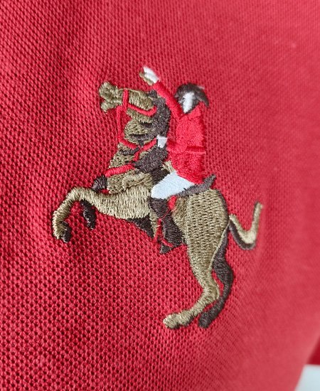 Napoleon Giordano Polo Shirt Red