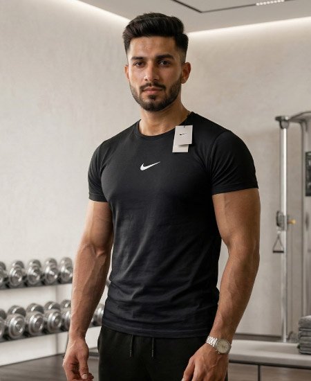 Nike Dri Fit T-Shirts Black