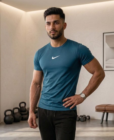 Nike Dri Fit T-Shirts Royal Blue