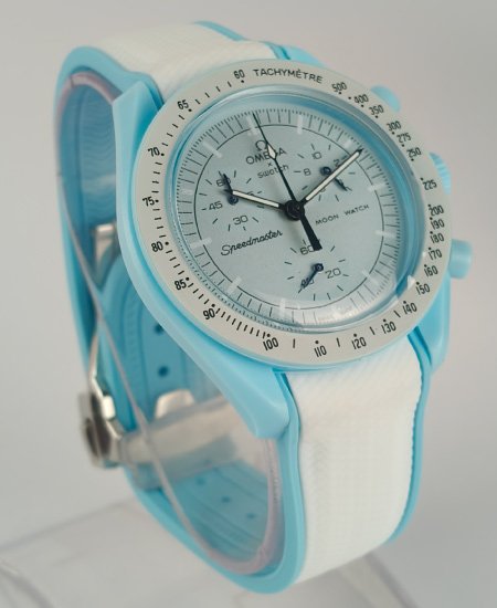 Omega Speed master Ultra Light MISSION TO URANUS Rubber Stap Watch